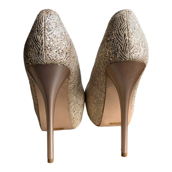 De Blossom Collection Bling platform heels \ Size 9 - Picture 7 of 13